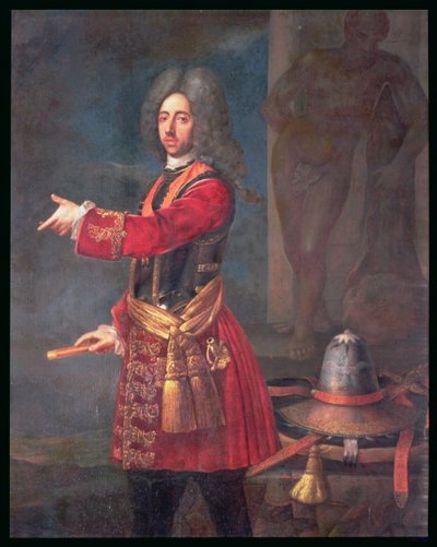 Principe Eugenio di Savoia (1663-1736) da Austrian School